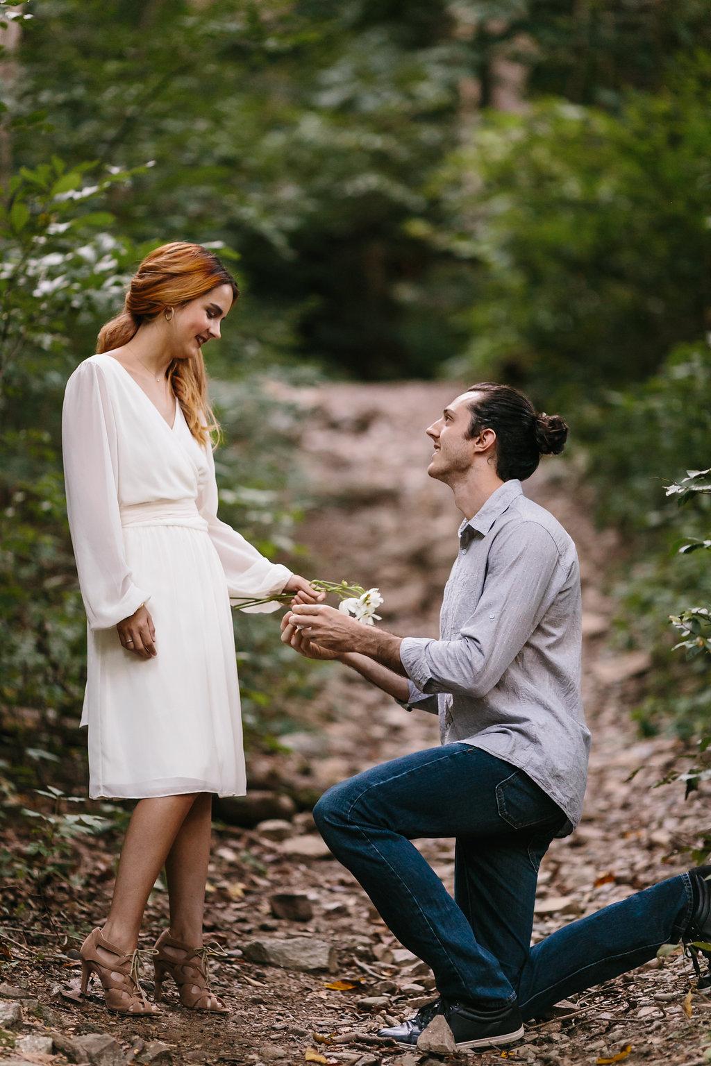 Rustic Styled Proposal in Wissahickon Valley Park L Priori Jewelry Proposal Philadelphia Wedding Ring Philly In Love Philadelphia Weddings