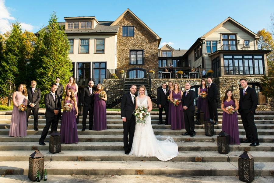 Rustic Fall Wedding at The Lake House Inn Philly In Love Philadelphia Weddings