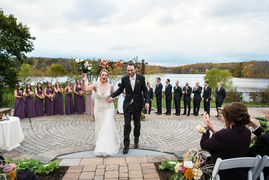 Rustic Fall Wedding at The Lake House Inn Philly In Love Philadelphia Weddings