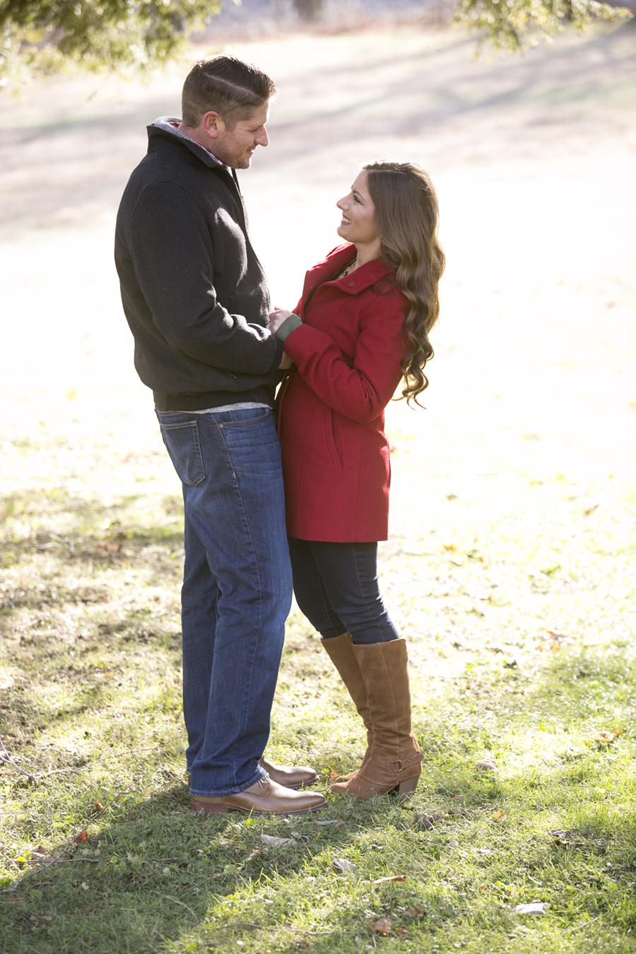 Romantic Winter Engagement Session by Heidi Roland Photography Philly In Love Philadelphia Wedding