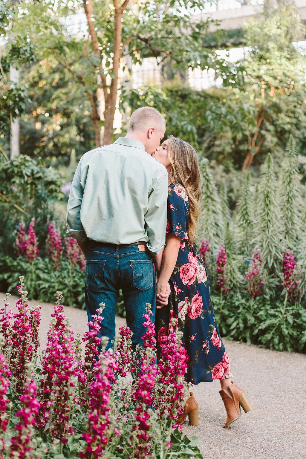 Longwood Gardens Engagement Session by Paige Victoria Photography Philly In Love Philadelphia Weddings