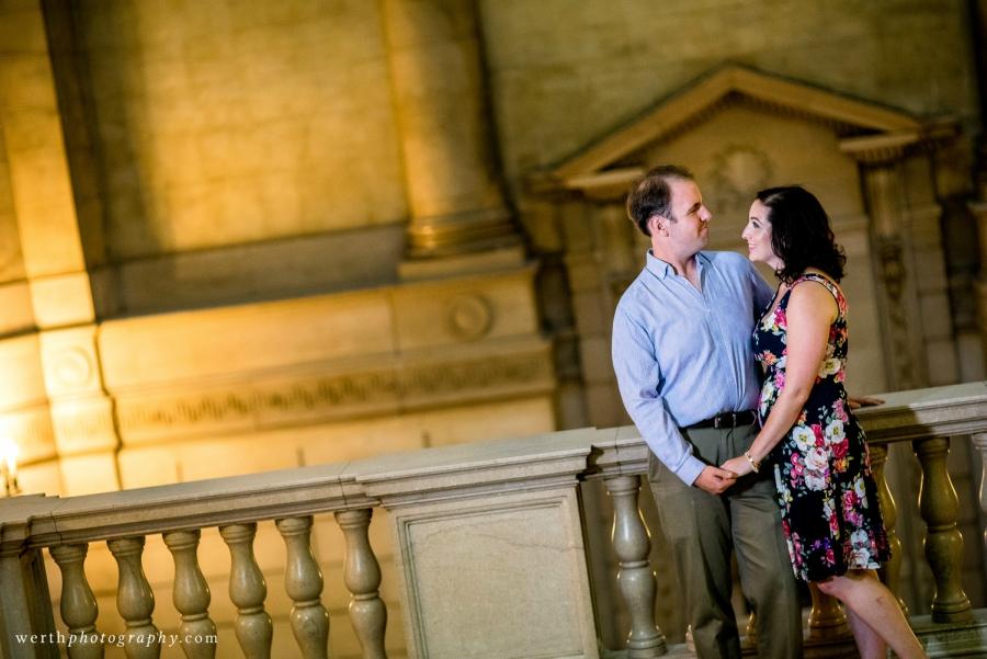 Engagement Session at The Free Library of Philadelphia Werth Photography Philadelphia Photographer Philly In Love Philadelphia Weddings