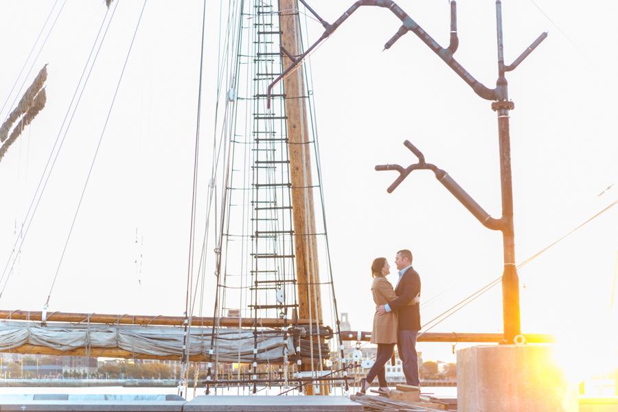 Sunrise Old City Engagement Session by Tami and Ryan Photography Philadelphia Photographer Philly In Love Philadelphia Weddings