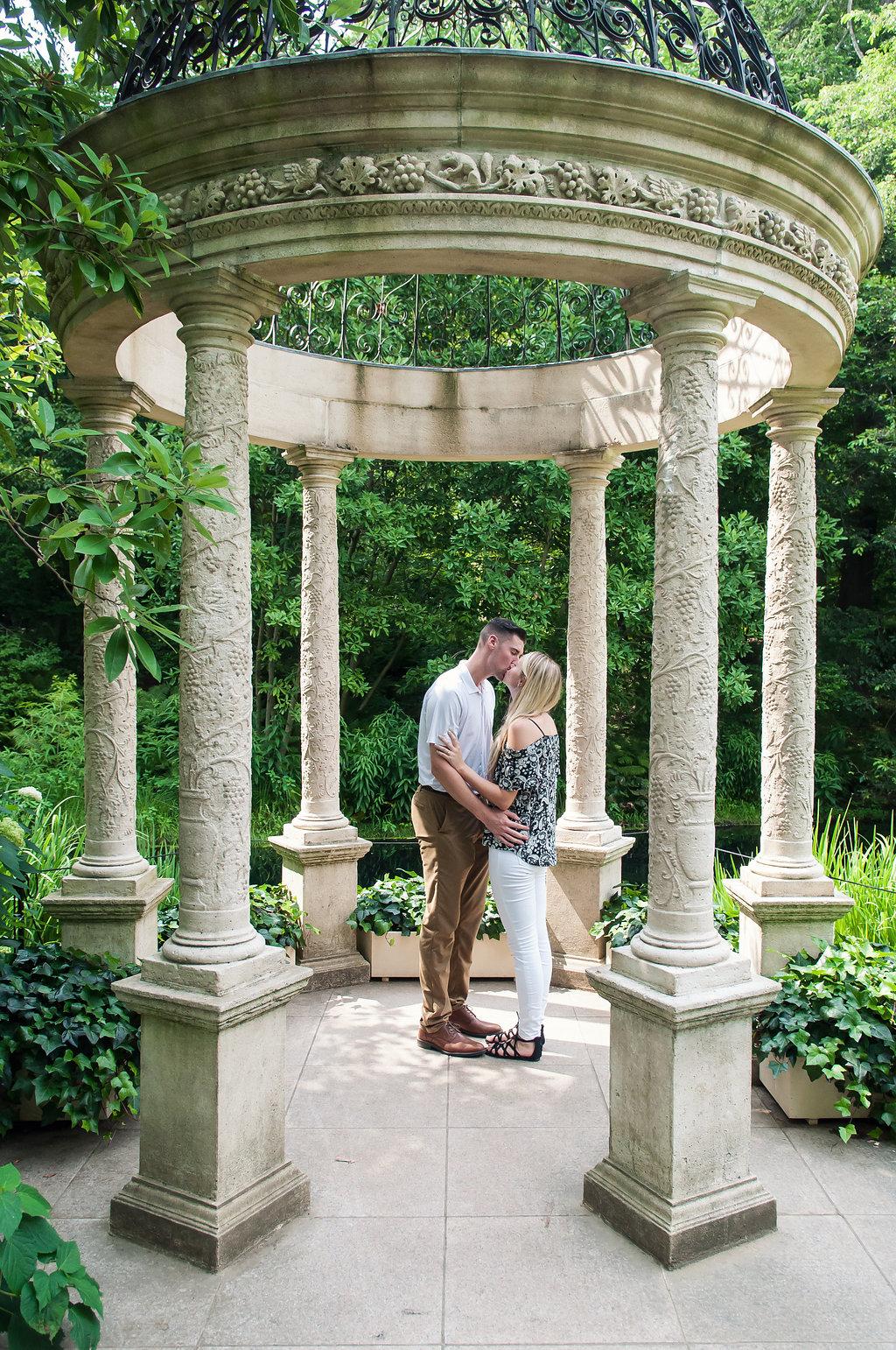 Proposal at Longwood Gardens by Benjamin Deibert Photography Philadelphia Photographer Philly In Love Philadelphia Weddings