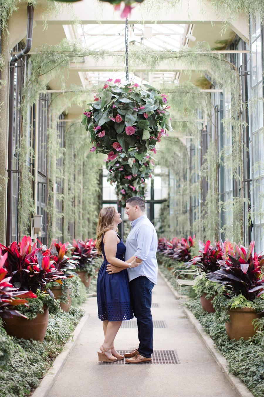A Lovely Engagement Session at Longwood Gardens Jordan DeNike Photography Philly In Love Philadelphia Weddings