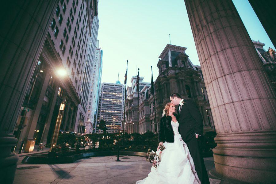 Classic Winter Wedding At Crystal Tea Room Philly In Love