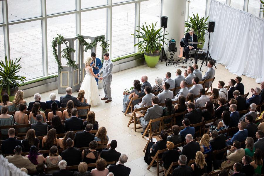 The Garces Wedding Social at The Cira Centre Atrium at JG Domestic Philly In Love Philadelphia Weddings