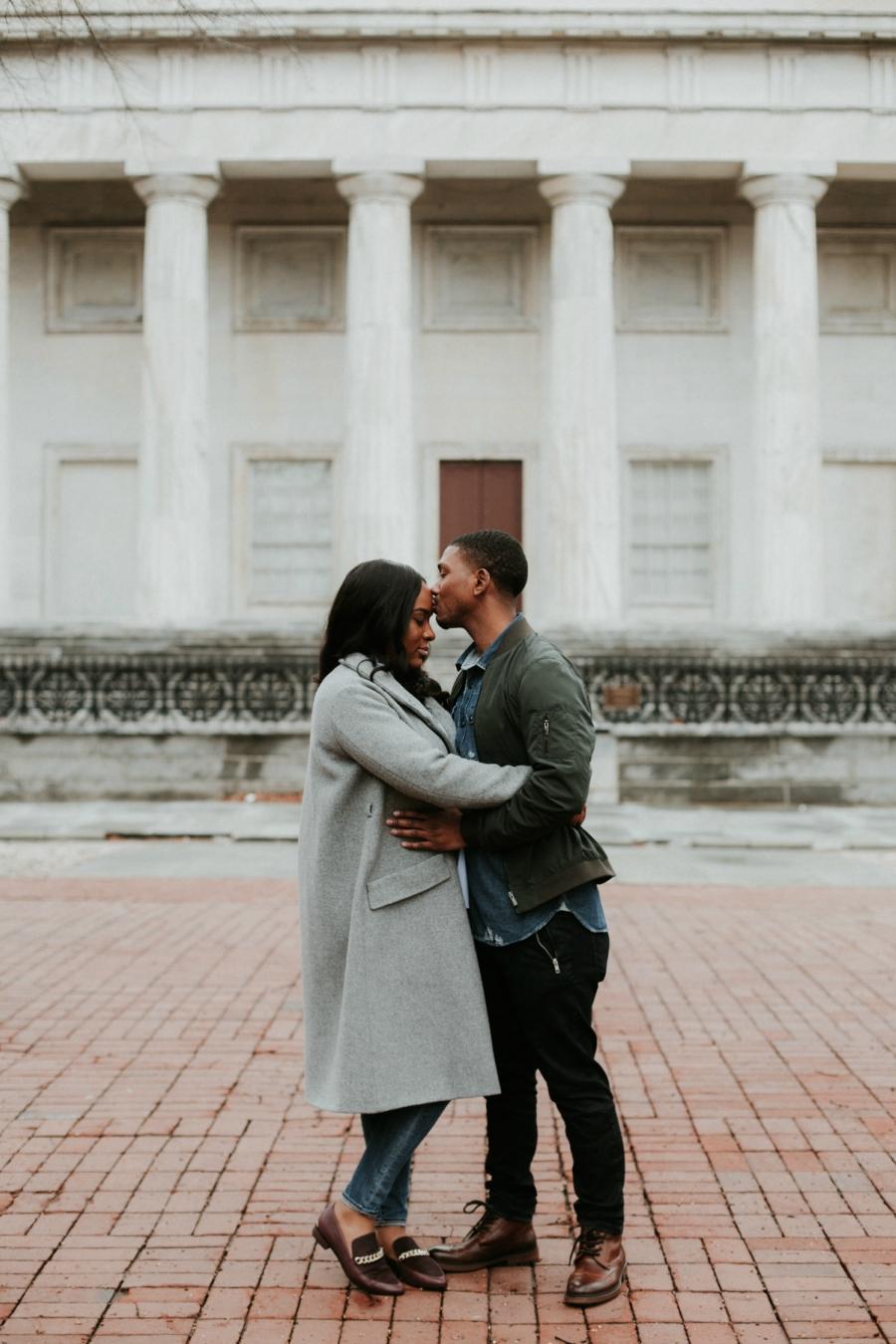 Washington Square West Engagement by True Fold Media Philly In Love Philadelphia Weddings Venues Vendors