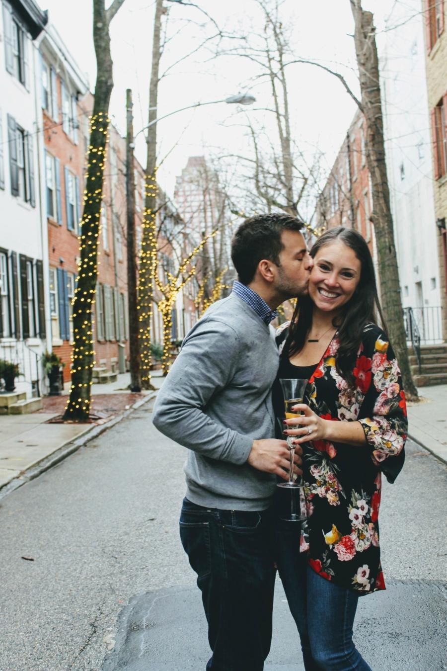 Sweet Philly Proposal on Addison Street Philly In Love Philadelphia Weddings Venues Vendors