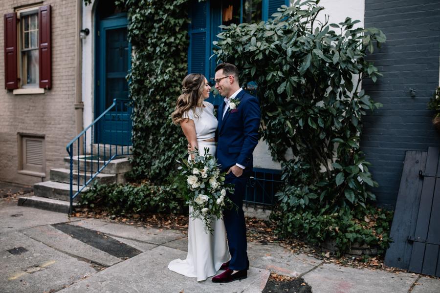 Non-Traditional Wedding at Barbuzzo Upstairs Brittney Raine Photography Philly In Love Philadelphia Weddings Venues Vendors