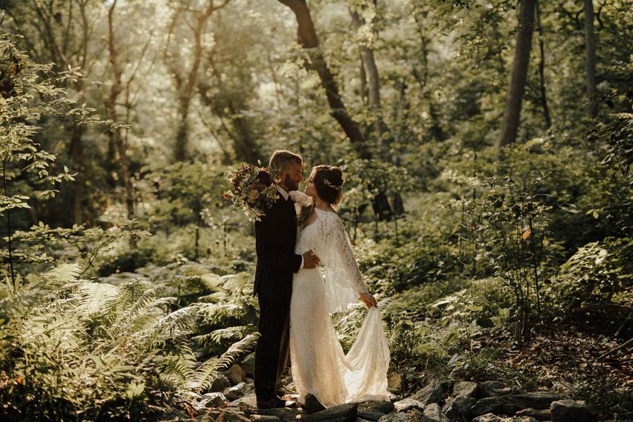 Rustic Wedding at the Morris Arboretum by Erin Krespan Photography Philly In Love Philadelphia Weddings Venues Vendors