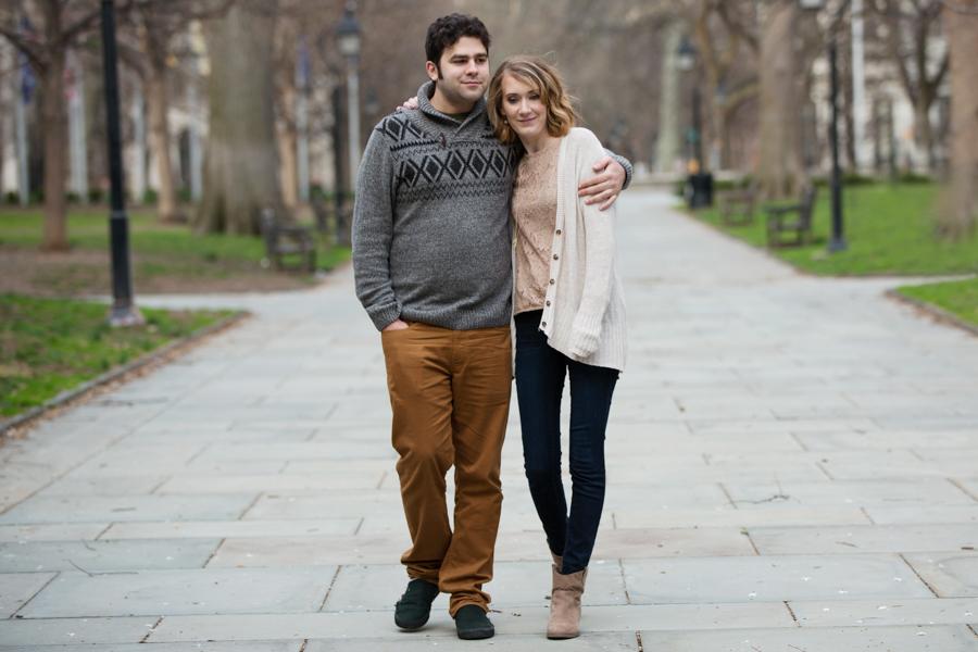 Sweet Engagement Session at Washington Square Park Mariya Stecklair Photography Philly In Love Philadelphia Weddings Venues Vendors