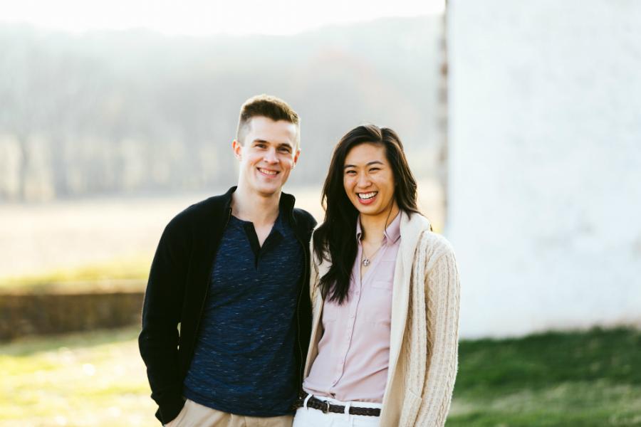 Charming Engagement in Valley Forge National Historical Park Aaren Lee Photography Philly In Love Philadelphia Weddings Venues Vendors
