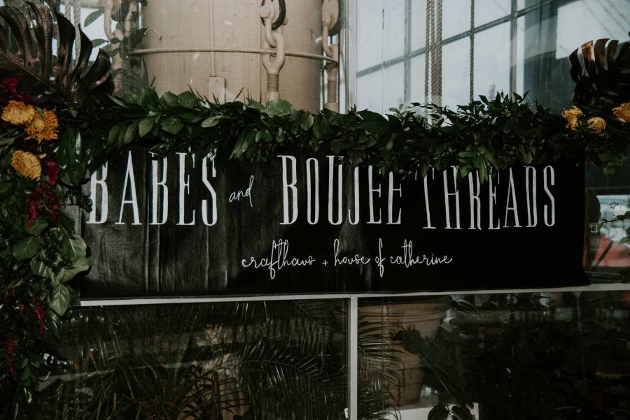 Babes and Boujee Threads | A DIY Fashion Workshop craftHAUS House of Catherine Philly In Love Philadelphia Weddings