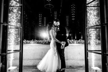 untion trust wedding venue bride and groom sparklers deibert photography