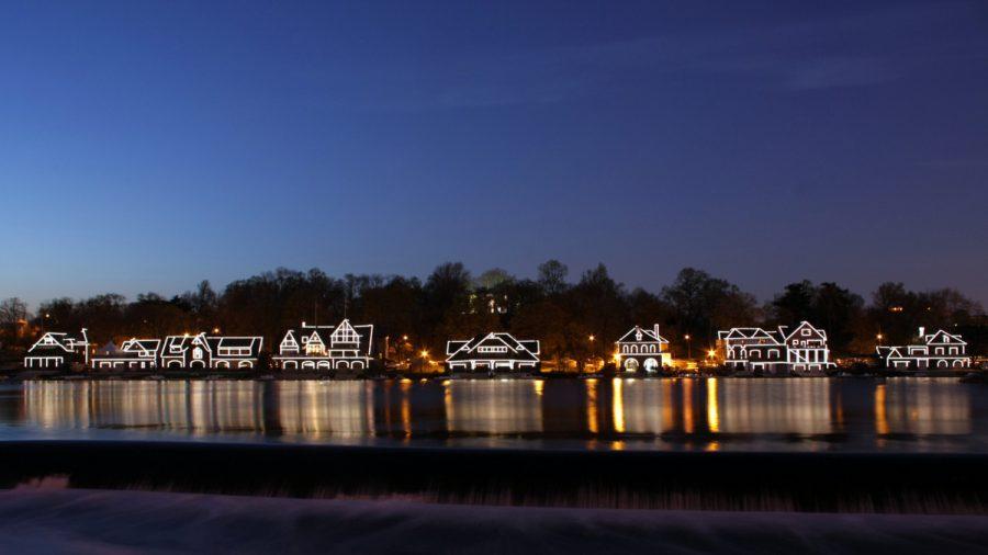Perfect gift for housewarming or relocation Boathouse Row in Philadelphia